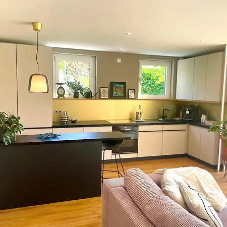 شقة Sonnenweg Designwohnung Mit Gartenblick *
