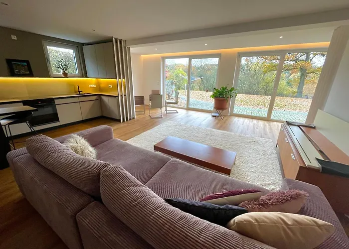 شقة Sonnenweg Designwohnung Mit Gartenblick بلوين